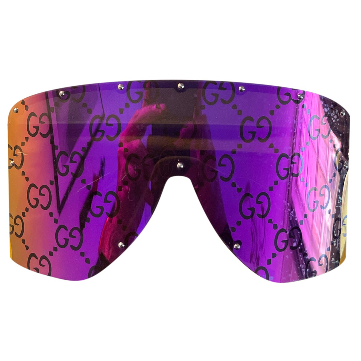 Sunglasses Gucci Multicolour in Metal 